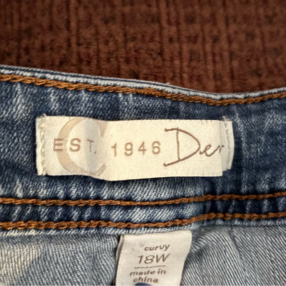 Curvy Fit Jeans - Blue